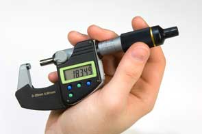 Quality Control digital micrometer